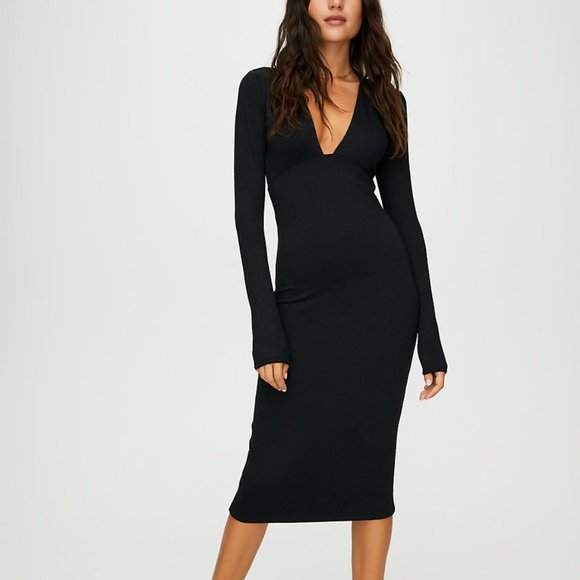 NWOT Wilfred Free Artizia Abby Midi Dress - Picture 1 of 4